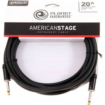 Planet Waves Pw-amsg-20 American Stage 6 Metre Enstrüman Kablosu 6,1 Mt