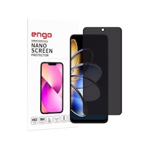 General Mobile Gm 26 One 5g İle Uyumlu Hayalet Ekran Koruyucu, Anti-spy Gizlilik Filtresi, 9h Kırılmaz Esnek Nano Cam