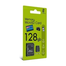 Crt 128 Gb Micro Sd 130 Mb/sn Siyah Hafıza Kartı Telefon Kamera Tablet
