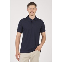 Classıc Pamuk Regular Comfort Erkek Polo Yaka Tişört Lacivert