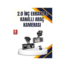 Araç - 369 - İçi Kamera Seti 170 Geniş Açı, Hareket Algılama Ve - Flzdgnkr - Park Koruma