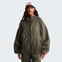 The North Face Red Box Packable Hooded Wind Erkek Yeşil Ceket Nf0a8efw21l1