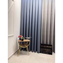 Nivemeshome Roma İndigo 1/3 Sık Pileli Fon Perde Apm Indigo