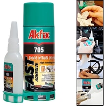 Akfix 705 Profesyonel Hızlı Yapıştırıcı Japon 200 Ml 50 Gr