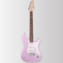 Arrow Tonecaster St 111 Bubblegum Rosewood/white