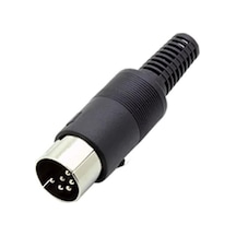 6 Pin Erkek DIN Konnektör