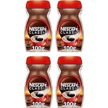 Nescafe Classıc Kahve Cam 100 Gr X 4 Adet Çözünebilir
