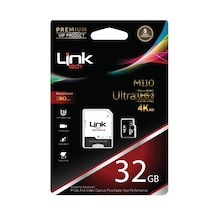 Linktech LMC-M110 32 GB MicroSDHC/SDXC Class 3 UHS-III Hafıza Kartı + Adaptör