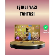 Usb Bağlantılı Led Akrilik Çizim Ve Not Tahtası Diğer