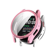Samsung Uyumlu Watch 7 40mm Önü Kapalı Silikon Kılıf - Al3173 Pembe