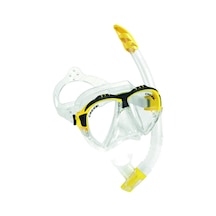 Cressi Matrix Maske Gamma Şnorkel Seti Clear-yellow Çok Renkli