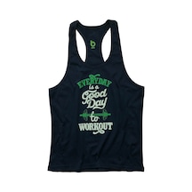 Bluu Fitness Gym Tank Top Sporcu Atleti Good Day Lacivert Bluu Fitness Gym Tank Top Sporcu Atleti Good Day Lacivert