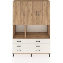 Hyperion Dolap 6 Raflı 6 Çekmeceli 3 Kapaklı 132x44x195 Çam-çam/aytaşı Atlas Çam/aytası Hyperion Dolap 6 Raflı 6 Çekmeceli 3 Kapaklı 132x44x195 Çam-çam/aytaşı Atlas Çam/aytası