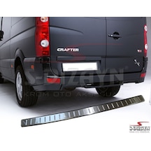 S-dizayn Vw Crafter Krom Arka Tampon Eşiği 2011-2017 A+ Kalite