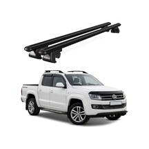 Venüs Volkswagen Amarok 2010-2016 Uyumlu Siyah Ara Atkı Port Bagaj Tavan Barı