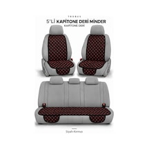 Volkswagen Taigo 2022+ Suni Deri Kapitone Minder 5 Parça 68229205