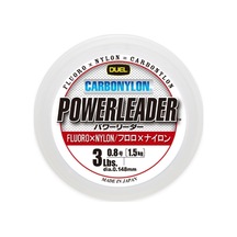 Duel Powerleader Carbonylon Misina Clear - 0.435-50mt-13kg