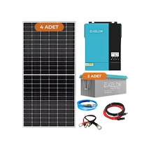 Exelon 4.2 Kw Hazır Tak Çalıştır Solar Enerji Paketi