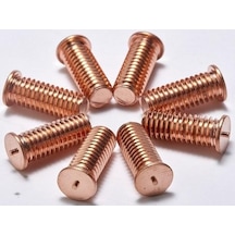 Bakır Kaplı Şok Kaynak Cıvataları 3X10