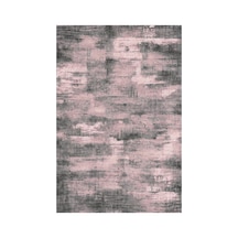 Kartela Halı Vintage Halı Kaymaz Taban Makinede Yıkanabilir Halı Gül Kurusu - 200 X 300 Cm