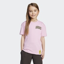 Adidas Jm0831 Lk Sım T Çocuk T-shirt Pembe