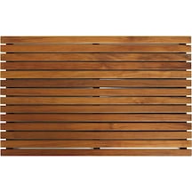 Zen Shower Spa, Masif Tik Ağacı Ve Yağlanmış Bitirme, Kahverengi Tik Ağacı , 31,5 İnç G X 19,5 İnç U X 1,5 İn Diğer