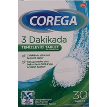Diş Protezleri Için Temizleyici Tablet 30'lu 3 Adet Ekonomik Paket