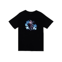 Genshin Impact Anime Baskılı Unisex %100 Pamuk Siyah T-shirt SIYAH Genshin Impact Anime Baskılı Unisex %100 Pamuk Siyah T-shirt SIYAH
