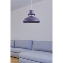 Fener Özel Tasarım Modern Salon - Mutfak - Cafe Lila Tekli Sarkıt Avize Diğer