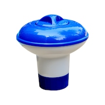 Xiyyadms 132mm Yükseklikli Mavi-beyaz Pp Klor Tablet Dağıtıcı, 125mm Çaplı Su İçin İlaç Atıcı Aleti