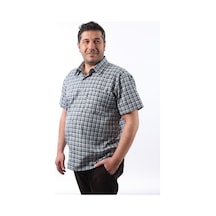Tousus Kısa Kol Ekose Pamuklu Erkek Gömlek Kk-8071-tss Lacivert Tousus Kısa Kol Ekose Pamuklu Erkek Gömlek Kk-8071-tss Lacivert