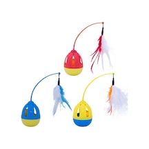 Eastland Hacıyatmaz Tüylü Kedi Oyuncağı 28 Cm