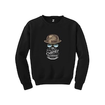 Cabinet Of Curiosities Logo Siyah Sweatshirt