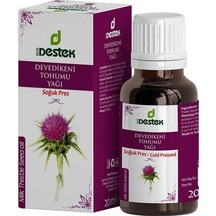 Devedikeni Tohumu Yağı 20 Ml Soğuk Sıkım - Doğal Silimarin Kaynağı 20 ML