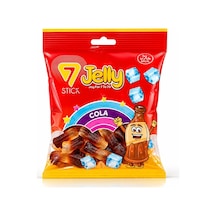 7 Stick Jelly Yumuşak Şekerleme Kola 80gr 24'li Paket