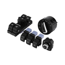 Volkswagen Passat Cam Ayna Far Açma Düğmesi Takımı Krom 2005-201