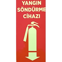 Fotolümenli Yangın Söndürme Cihazı Levhası