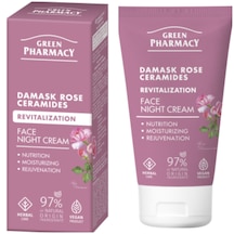 Canlandırıcı Gece Yüz Kremi Şam Gülü Seramidler 50 Ml.
