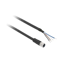 Telemecanique Xzcpv0941l5 ,düz/m8/4pin/dişi Pvc-5mt Sensör Kablo