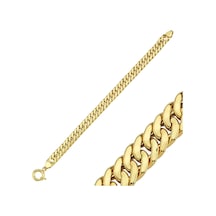 Altın Bileklilk 14K Gold Sarmaşık Tasarım 10 Mm Kalınlık Sarı Altın