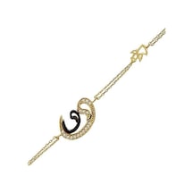 Bilezikhane Vav Bileklik 2,10 Gram 14 Ayar Altın Sarı Altın