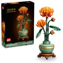 LEGO® Botanicals Krizantem 10368 – Yetiskinler için Pastel Yesil Saksi Içeren Dekoratif Çiçek Modeli Yapim Seti (278 Parça)