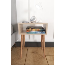 Ceren Komodin Çekmecesiz Yatak Odası Başucu Komodin Sonomo