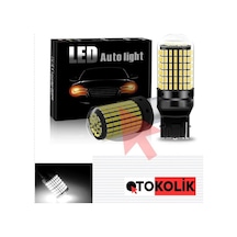 T20 Led Ampul Beyaz 93 Tek Duy Sinyal Lambası Ampulü Onkar Otk-24615