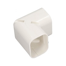 Suofeng Ac Boru Örtüsü Aksesuarı 80 Serisi Dikey Dirsek 417 - Pvc Malzeme, 1-5hp Uyumlu, Duvar Borularını Gizler Ve Temizler