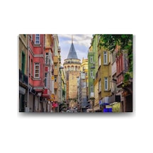 Galata Kulesi Kanvas Tablo - 125x80cm