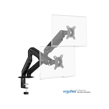 Ergoflex X16 Çift Kol 17-32 İnch 2-9 Kg Amortisörlü Monitör Standı 2026 Versiyon