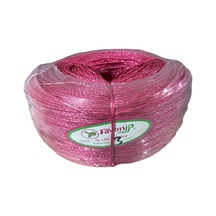 Favori İp Halat Fh03 Pp Naylon Burgulu Örgü Çamaşır İpi - Pembe - 100 Metre - 1 Adet Diğer