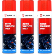 Würth 3x Motor Temizleyici Sprey 500 Ml Su Gerekmez