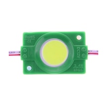 Tekli Su Gerçimez Cob Led Modülü - Yeşil 12V 2.4W